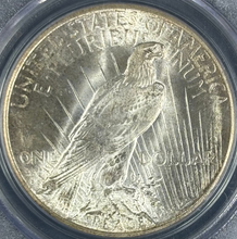 Load image into Gallery viewer, 1922-S $1 Peace Dollar PCGS MS65 -- Incredible Bright Cartwheel Luster Gem