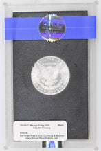 Load image into Gallery viewer, 1883-CC $1 GSA Morgan Silver Dollar NGC MS65 Green, Blue & Russet Toning BOX/COA
