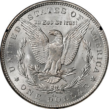 Load image into Gallery viewer, 1883-CC $1 GSA Morgan Silver Dollar NGC MS65 - A Fireball of Toning w/ Box & COA