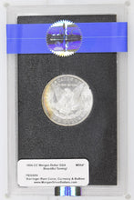 Load image into Gallery viewer, 1884-CC $1 GSA Morgan Silver Dollar NGC MS64🌟Gorgeous Rainbow Cartwheel BOX&COA