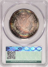 Load image into Gallery viewer, 1878-S $1 Morgan Dollar CACG MS65 - Stunning Vivid Russet, Blue & Yellow Toning