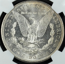 Load image into Gallery viewer, 1881-S $1 Morgan Dollar NGC MS67 Bright White Flashy Lustrous Gem Strong Strike