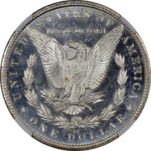 Load image into Gallery viewer, 1884-CC $1 Morgan Dollar NGC MS65 PL Star 🌟 Outstanding Flashy White Frosty Gem