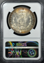 Load image into Gallery viewer, 1898-P $1 Morgan Dollar NGC MS65 Blast White w/ Golden Orange Peripheral Toning