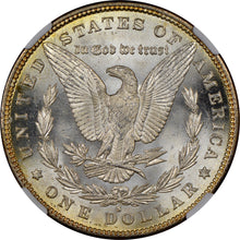 Load image into Gallery viewer, 1880-S $1 Morgan Dollar NGC MS65 -- Striking Golden Orange & Green Peripherals