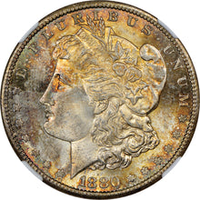 Load image into Gallery viewer, 1880-S $1 Morgan Dollar NGC MS65 -- Striking Golden Orange & Green Peripherals