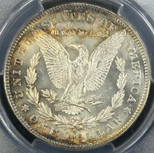 Load image into Gallery viewer, 1878-S $1 Morgan Dollar PCGS MS65 - Excellent Colorful Toning with Strong Strike