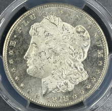 Load image into Gallery viewer, 1878-S $1 Morgan Dollar PCGS MS64 Lustrous White & FROSTY!