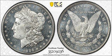 Load image into Gallery viewer, 1886-P $1 Morgan Dollar PCGS MS65 DMPL -- White Frosty Cameo Gem w/ Deep Mirrors