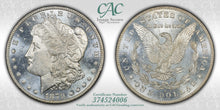 Load image into Gallery viewer, 1879-S $1 Morgan Dollar Rev. Of 78 CACG MS63 -- Frosty & Incredibly Lustrous