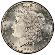 Load image into Gallery viewer, 1885-S $1 Morgan Dollar PCGS MS66 -- Stunning Lustrous Blast White Gem Looks 67