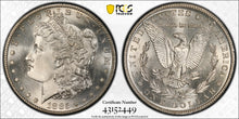 Load image into Gallery viewer, 1885-S $1 Morgan Dollar PCGS MS66 -- Stunning Lustrous Blast White Gem Looks 67