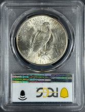 Load image into Gallery viewer, 1934-D $1 Peace Dollar PCGS MS65 -- Bright & Lustrous w/ Light Golden Toning