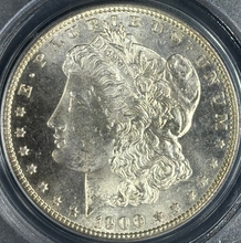Load image into Gallery viewer, 1900-S $1 Morgan Dollar PCGS MS64 CAC -- Remarkable Flashy Bright White Gem OGH