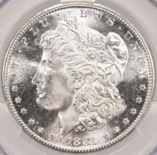 Load image into Gallery viewer, 1881-S $1 Morgan Dollar CACG MS65 -- Extraordinary Blast White Lustrous Gem