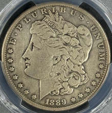 Load image into Gallery viewer, 1889-CC $1 Morgan Dollar PCGS VF Detail -- Carson City Key Date!