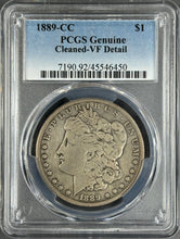 Load image into Gallery viewer, 1889-CC $1 Morgan Dollar PCGS VF Detail -- Carson City Key Date!