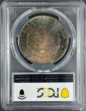 Load image into Gallery viewer, 1881-S $1 Morgan Dollar PCGS MS67 - Stunning Bright Blue, Orange & Russet Toning