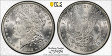 Load image into Gallery viewer, 1882-P $1 Morgan PCGS MS66 -- Remarkable Blast White Frosty Gem w/ Great Strike!