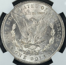 Load image into Gallery viewer, 1882-P $1 Morgan Dollar NGC MS65 - Blast White Lustrous Gem w/ Great Full Strike