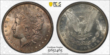 Load image into Gallery viewer, 1879-P $1 Morgan Dollar PCGS MS65 -- Spectacular Lustrous Gem w/ Great Toning