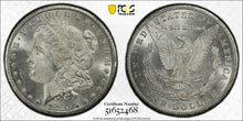 Load image into Gallery viewer, 1880-CC $1 Morgan Dollar PCGS MS65 -- Incredible Lustrous Blast White Frosty Gem