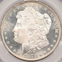 Load image into Gallery viewer, 1879-S $1 Morgan Dollar CACG MS65+ Phenomenal Bright White Incredibly Frosty Gem
