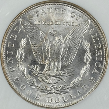 Load image into Gallery viewer, 1887-P $1 Morgan Dollar NGC MS65 -- Amazing Blast White Lustrous Gem Nice Strike