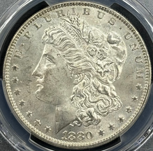 Load image into Gallery viewer, 1880-O $1 Morgan Dollar PCGS MS64 Incredibly Bright, Strong Strike & Tough Date