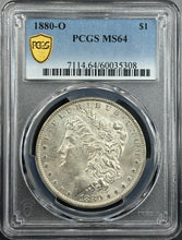Load image into Gallery viewer, 1880-O $1 Morgan Dollar PCGS MS64 Incredibly Bright, Strong Strike & Tough Date
