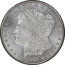 Load image into Gallery viewer, 1901-O $1 Morgan Dollar NGC MS66+ -- Outstanding Frosty Blast White Lustrous Gem