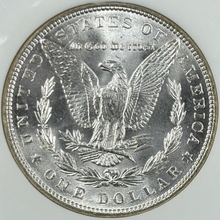 Load image into Gallery viewer, 1887-P $1 Morgan Dollar NGC MS65 -- Outstanding Blast White Lustrous Gem