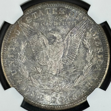 Load image into Gallery viewer, 1881-S $1 Morgan NGC MS66 -- Stellar Deep Blue & Russet Toned Gem - A Blueberry!