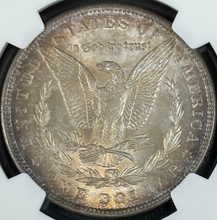 Load image into Gallery viewer, 1889-P $1 Morgan Dollar NGC MS65 -- Wonderful Bright Gem w/ Light Golden Toning