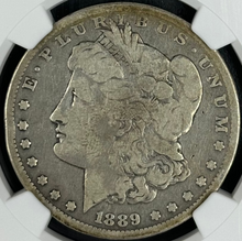 Load image into Gallery viewer, 1889-CC $1 Morgan Dollar NGC G6 - Amazing Original Carson City Key Date!