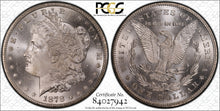 Load image into Gallery viewer, 1878-CC $1 Morgan Dollar PCGS MS65 Blast White Lustrous Gem