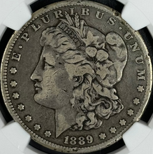 Load image into Gallery viewer, 1889-CC $1 Morgan Dollar NGC VG Details Amazing Key Date w/ Nice Even Wear