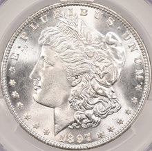 Load image into Gallery viewer, 1897-P $1 Morgan Dollar CACG MS67 -- Lustrous Blast White Gem Wow! **Looks 68!**