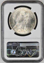 Load image into Gallery viewer, 1922-P $1 Peace NGC MS66 -- Blast White Gem w/ Incredible Luster A Real Beauty!