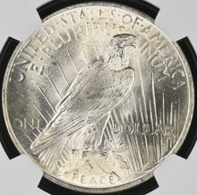 Load image into Gallery viewer, 1922-P $1 Peace NGC MS66 -- Blast White Gem w/ Incredible Luster A Real Beauty!