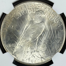 Load image into Gallery viewer, 1925-P $1 Peace Dollar NGC MS66 -- Blast White Gem w/ Great Luster