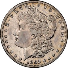 Load image into Gallery viewer, 1893-S $1 Morgan Dollar NGC VF20 -- Stunning Bright Circulated Key Date!