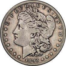 Load image into Gallery viewer, 1893-S $1 Morgan NGC F12 Wonderful Key Date w/ Nice Even Circulated Appearance