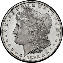 Load image into Gallery viewer, 1882-S $1 Morgan NGC MS64 DMPL Deep Mirrors w/ Frosty White Cameo & Great Strike
