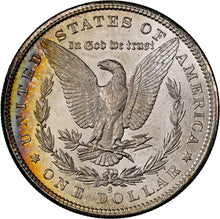 Load image into Gallery viewer, 1880-S $1 Morgan Dollar NGC MS64 Star🌟 -- Incredible Bright Rainbow Toning
