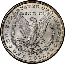 Load image into Gallery viewer, 1885-P $1 Morgan NGC MS65 Star 🌟 - Breathtaking Blue, Orange & Russet Toned Gem