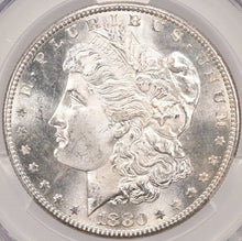 Load image into Gallery viewer, 1880-S $1 Morgan Dollar CACG MS65+ -- Lustrous White Gem w/ Great Strike!