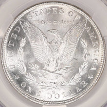 Load image into Gallery viewer, 1880-S $1 Morgan Dollar CACG MS65+ -- Lustrous White Gem w/ Great Strike!