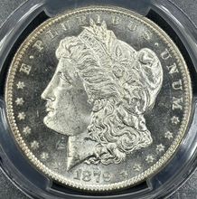 Load image into Gallery viewer, 1879-S $1 Morgan Dollar PCGS MS65 -- Incredible Bright White Frosty Gem