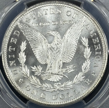 Load image into Gallery viewer, 1879-S $1 Morgan Dollar PCGS MS65 -- Stunning Lustrous Blast White Gem